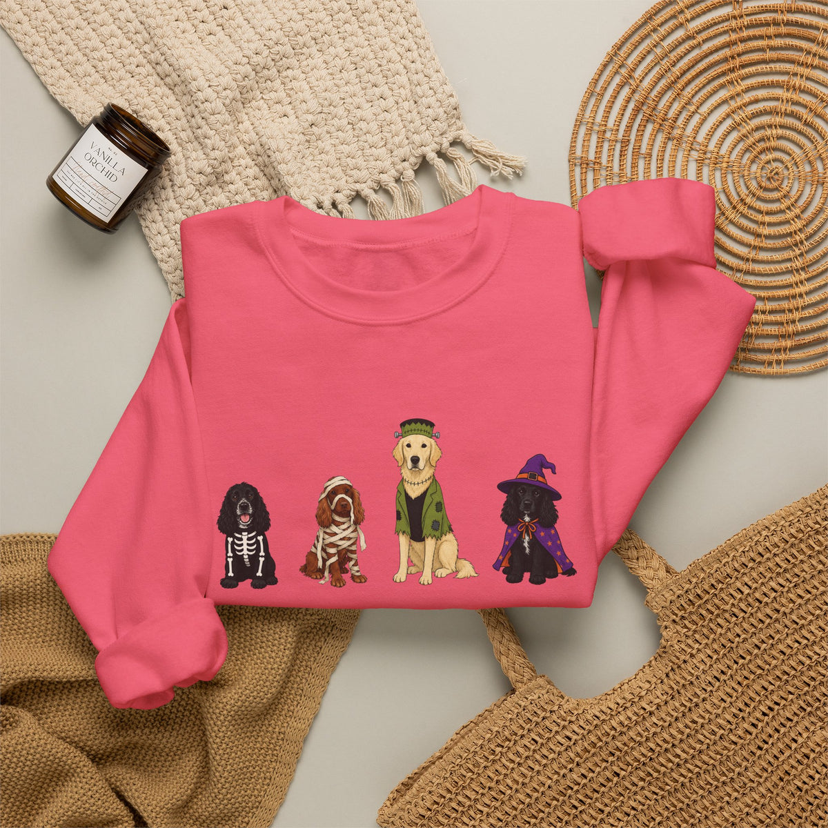 Unisex "Spooky Good Alerts" Crewneck Sweatshirt
