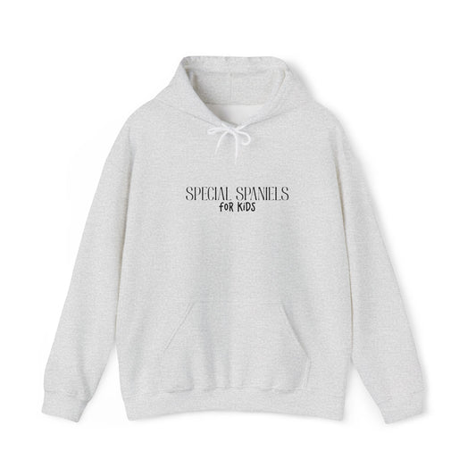Hooded Sweatshirt (Black Embroidery)