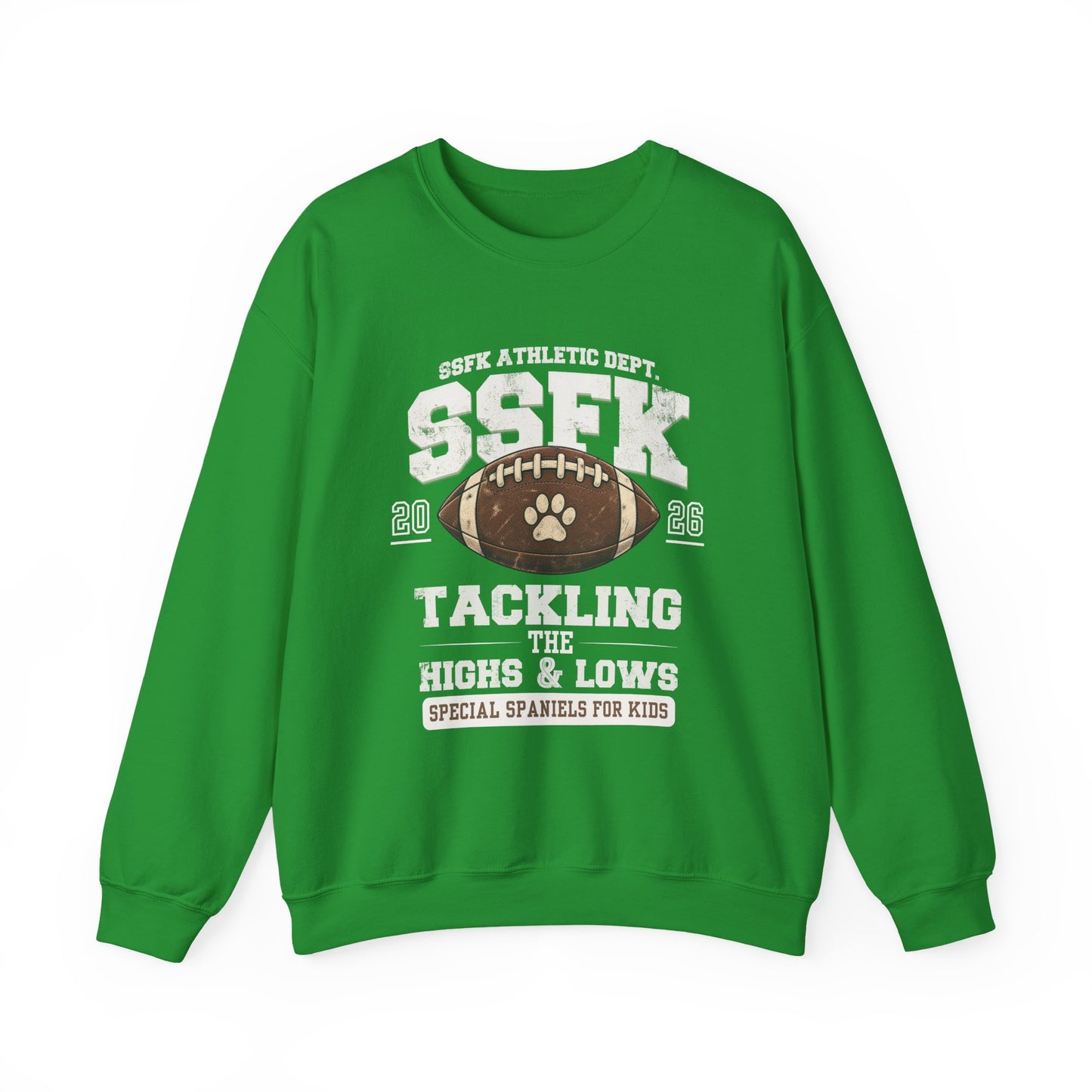 Unisex "Tackling Highs & Lows" Crewneck Sweatshirt