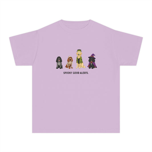 Youth "Spooky Good Alerts" Tee