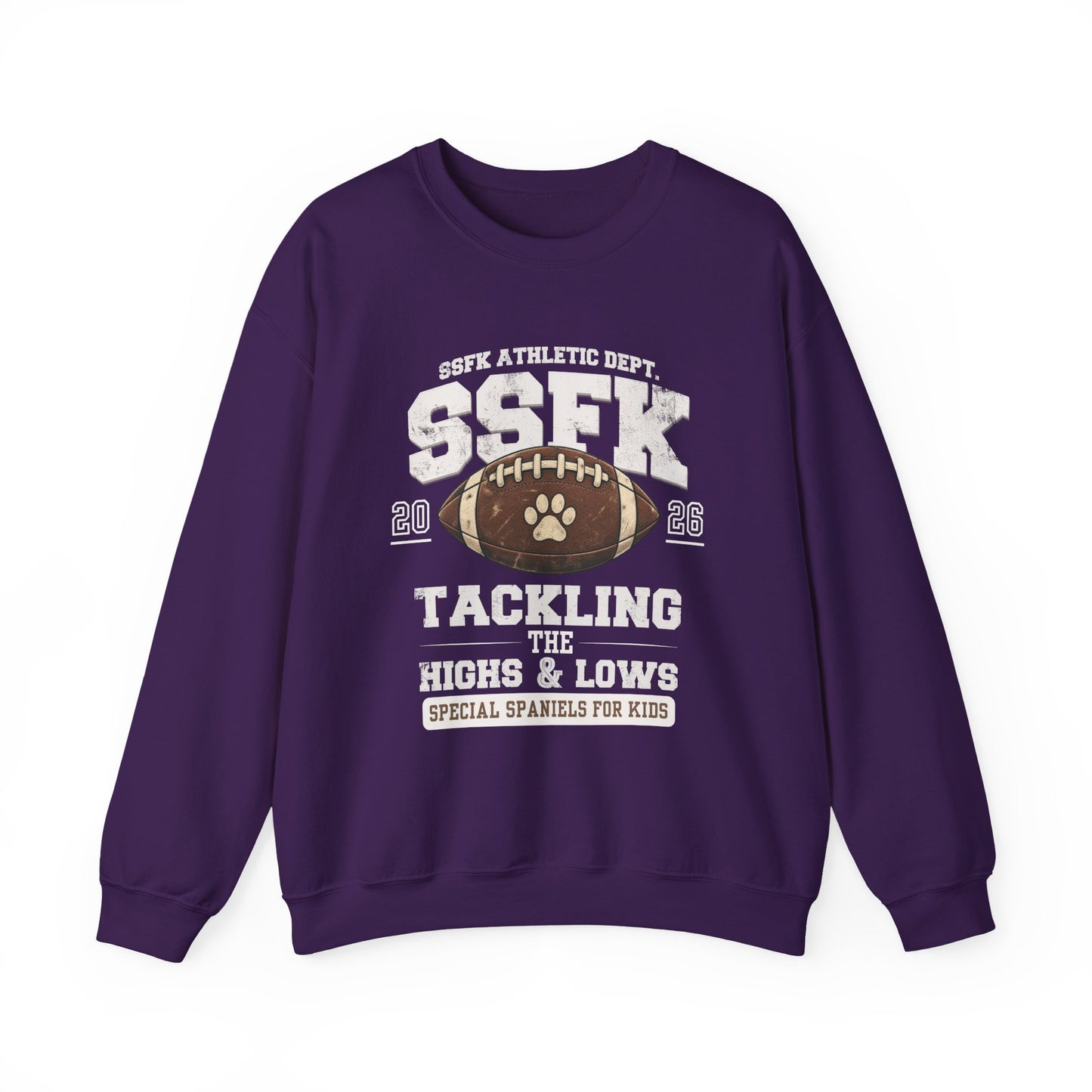 Unisex "Tackling Highs & Lows" Crewneck Sweatshirt