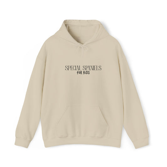 Hooded Sweatshirt (Black Embroidery)