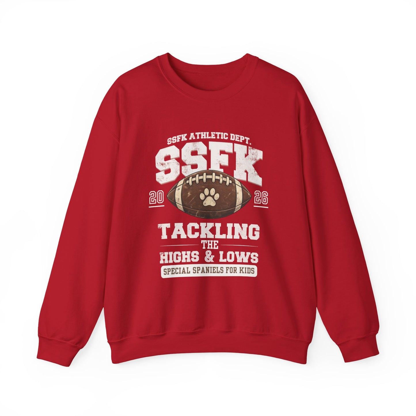 Unisex "Tackling Highs & Lows" Crewneck Sweatshirt