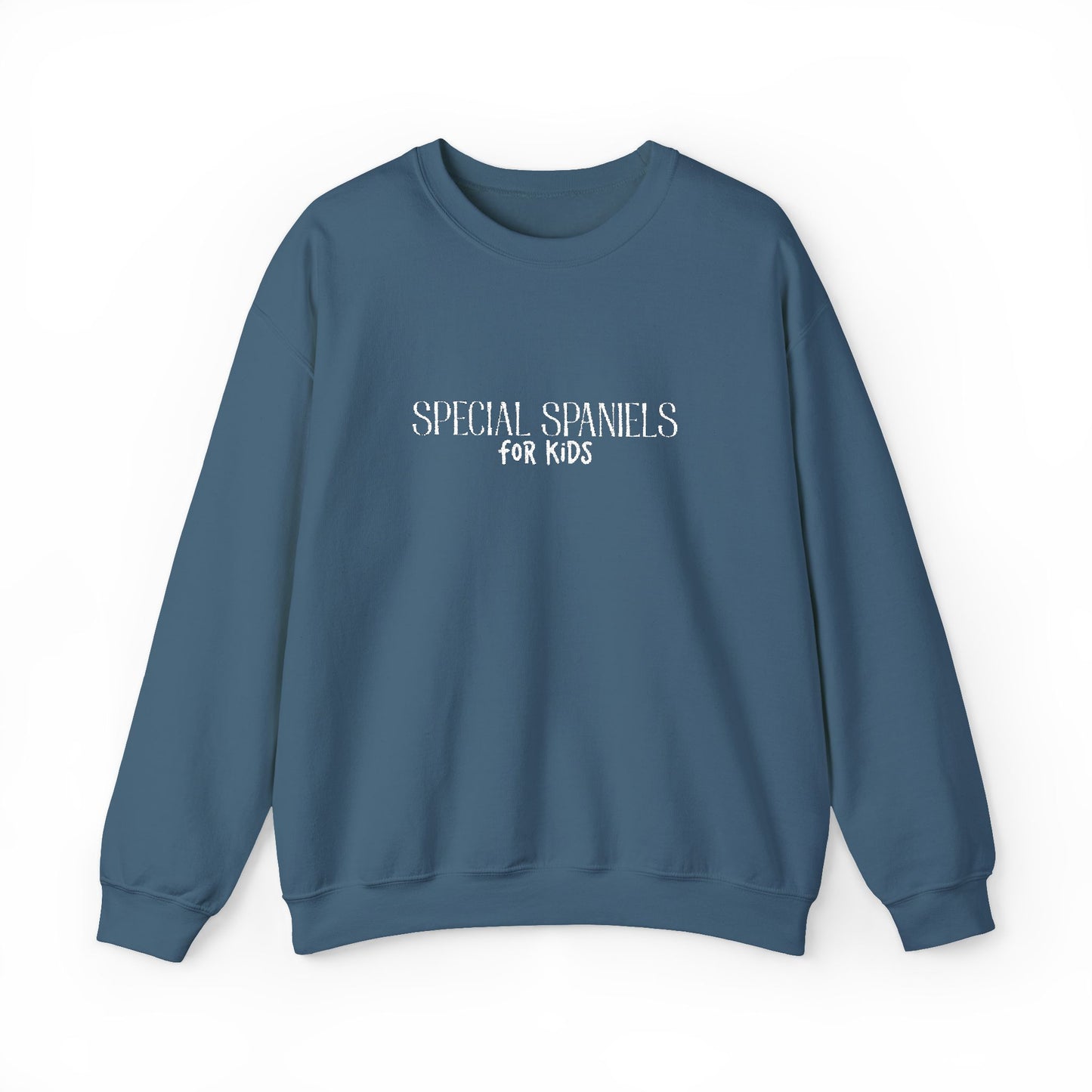 Unisex Crewneck Sweatshirt (White Embroidery)