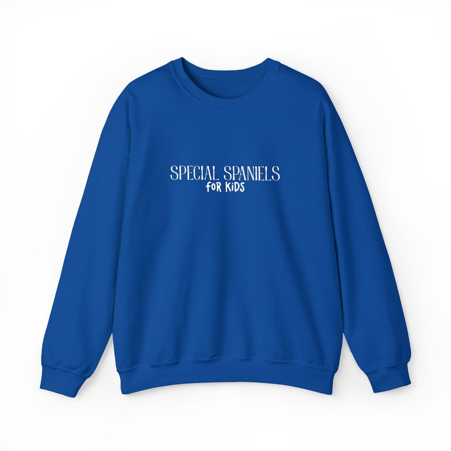 Unisex Crewneck Sweatshirt (White Embroidery)
