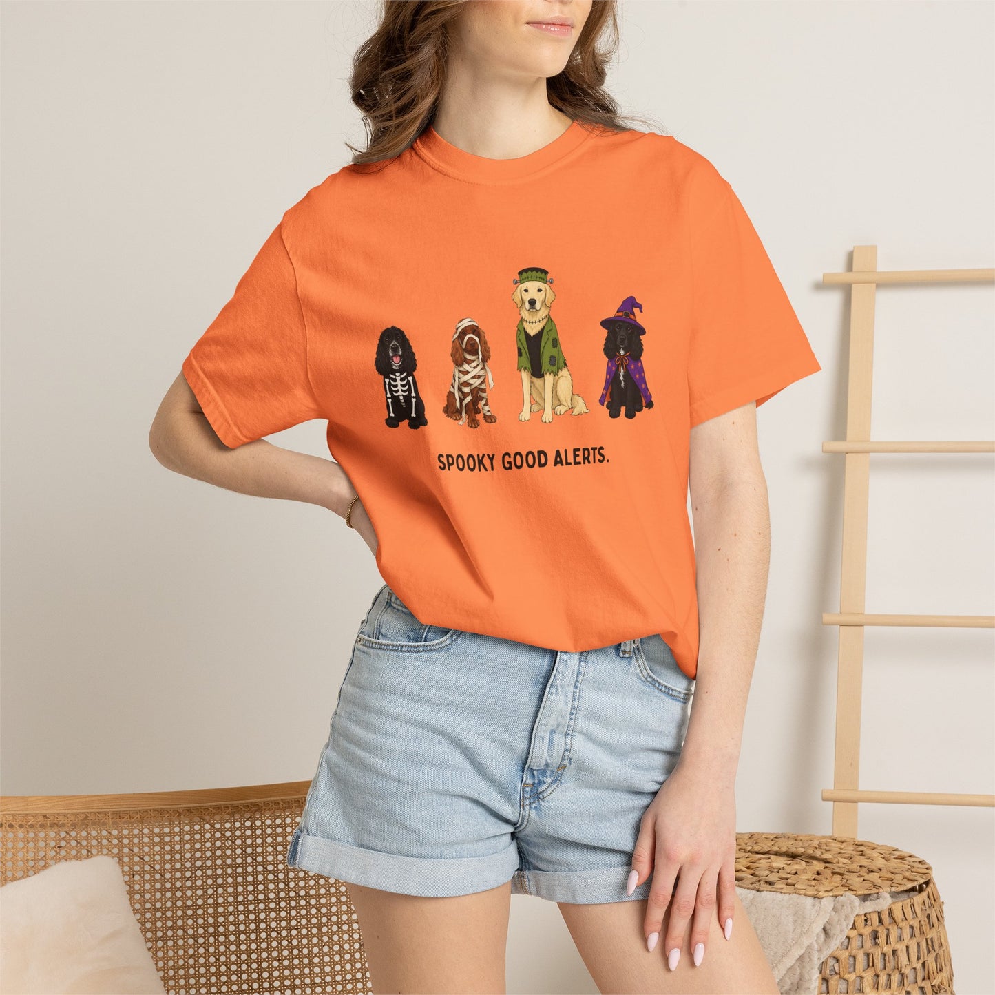 Unisex "Spooky Good Alerts" T-shirt