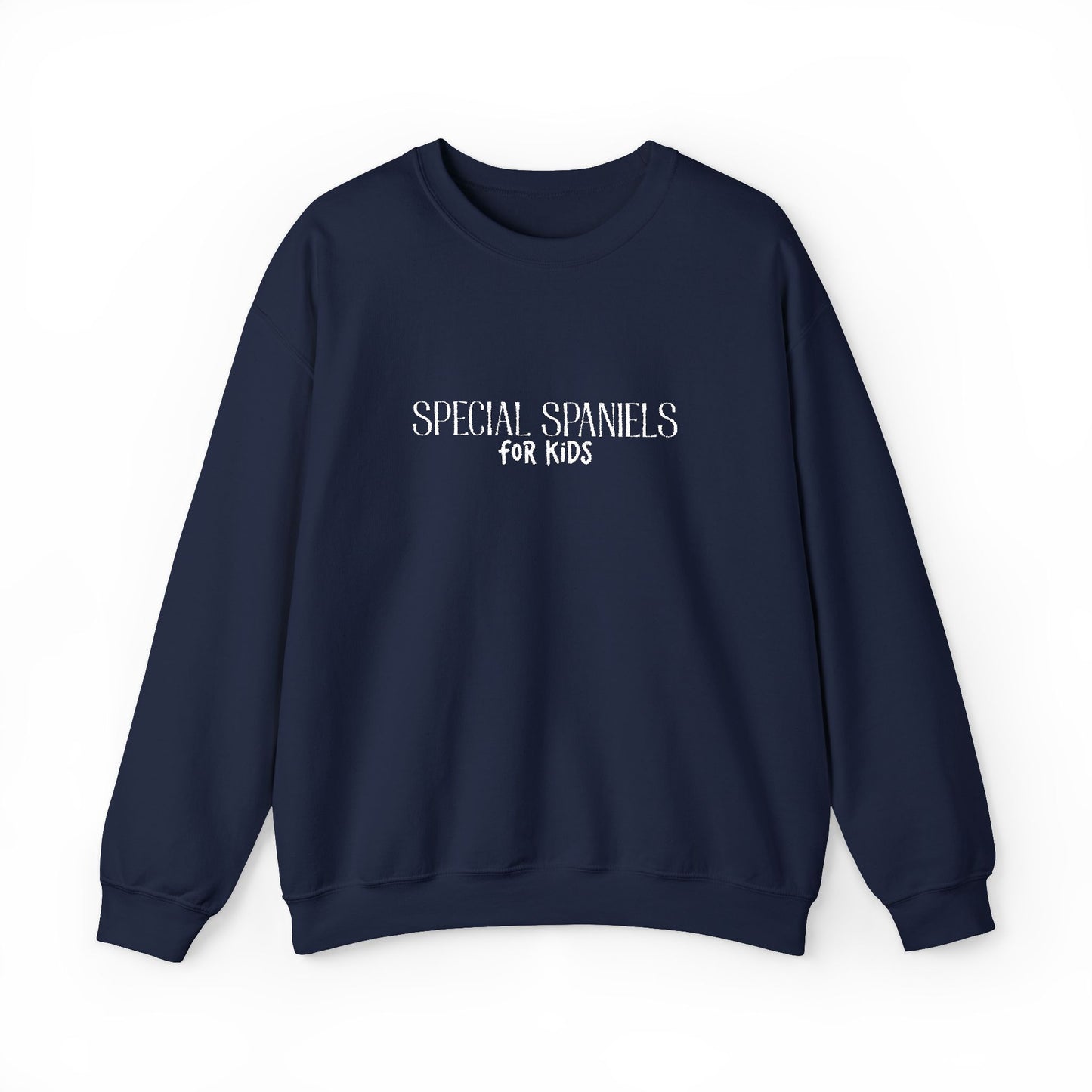 Unisex Crewneck Sweatshirt (White Embroidery)