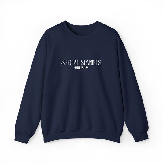 Unisex Crewneck Sweatshirt (White Embroidery)