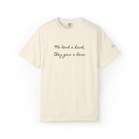 Unisex Comfort Colors T-Shirt (Black Embroidery)