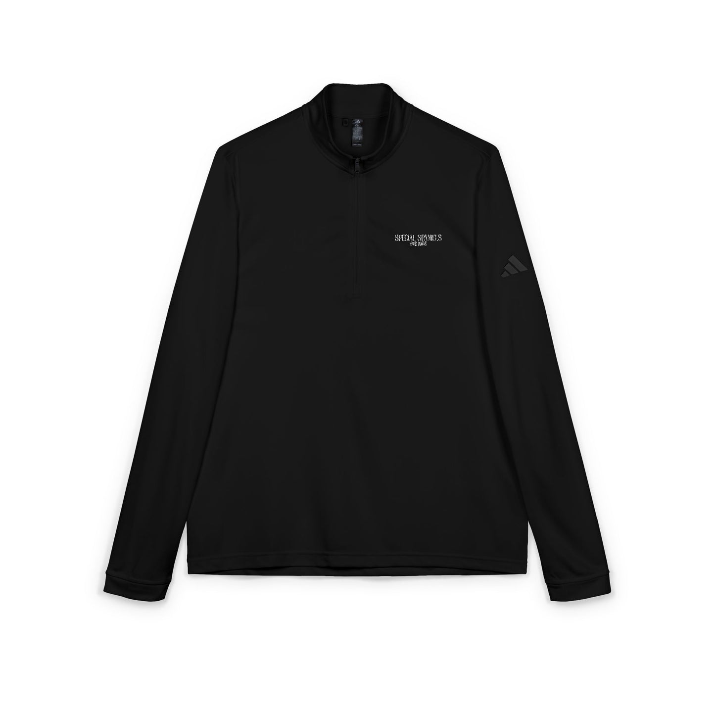 Adidas® Quarter-Zip Pullover (White Embroidery)