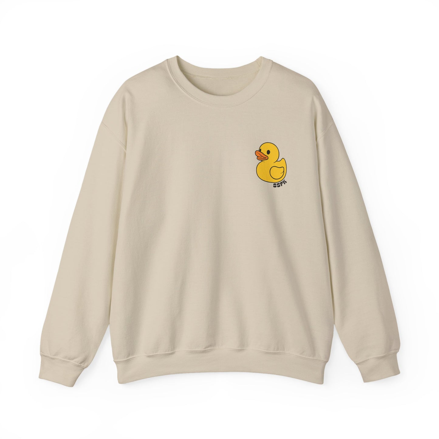 Unisex “Lucky Ducky” Crewneck Sweatshirt