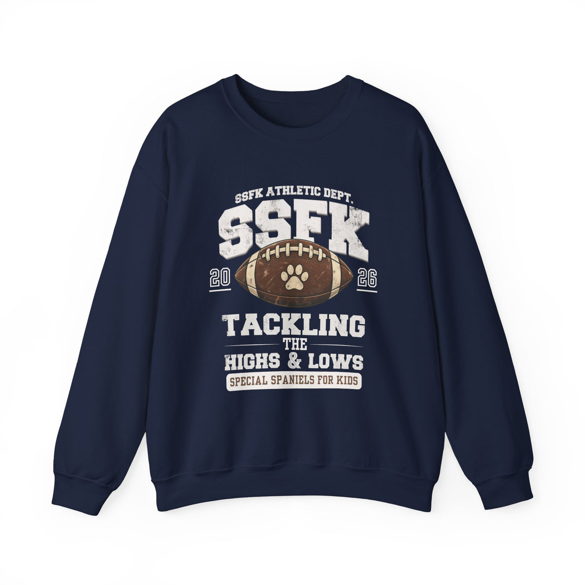 Unisex "Tackling Highs & Lows" Crewneck Sweatshirt