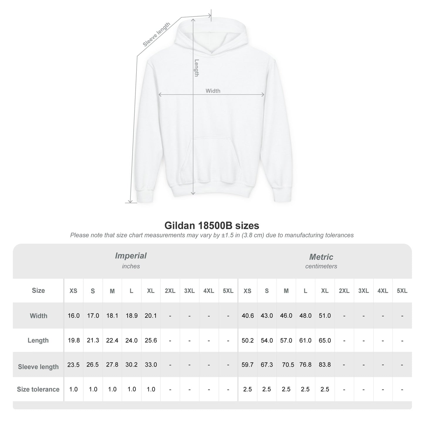 Youth Hooded Sweatshirt