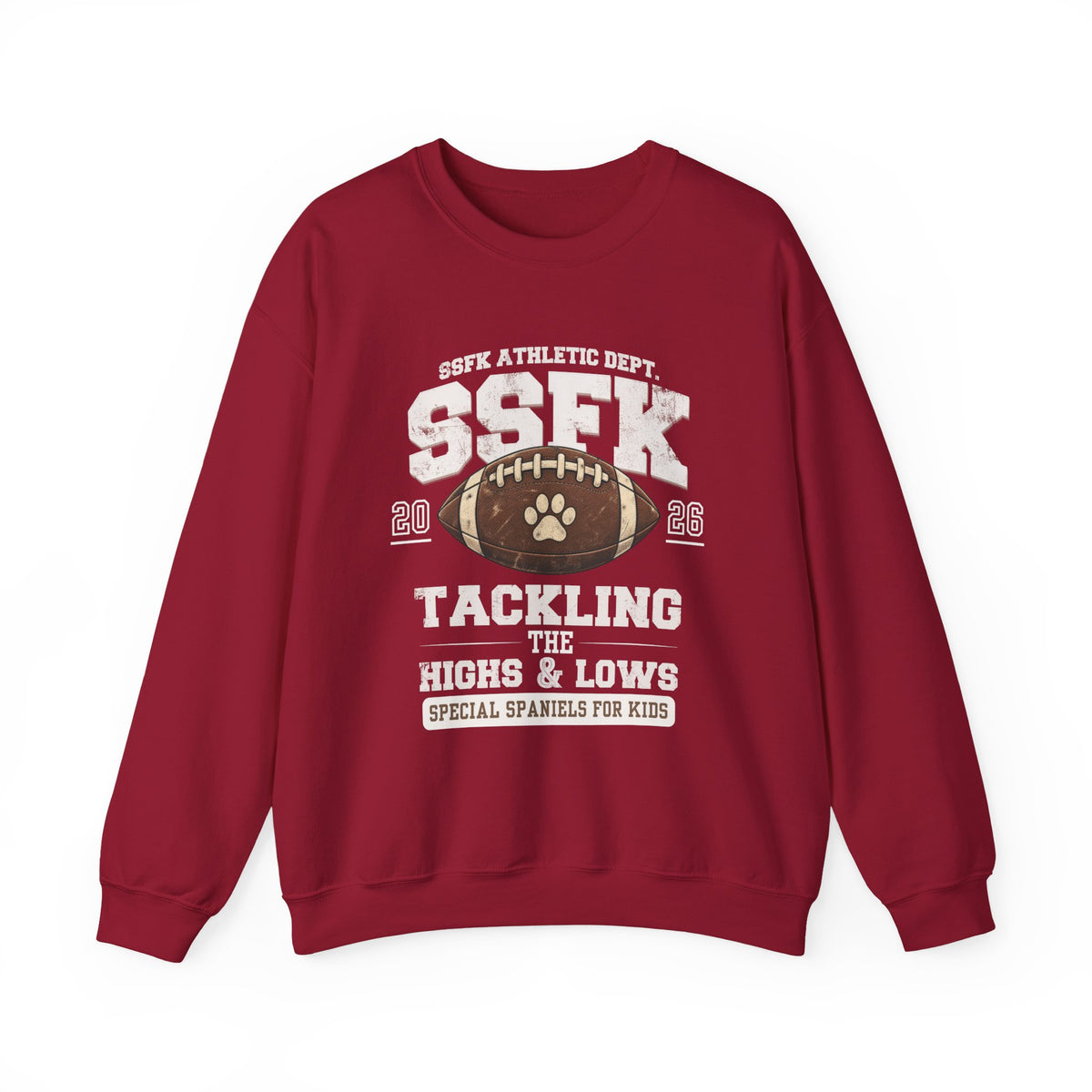 Unisex "Tackling Highs & Lows" Crewneck Sweatshirt