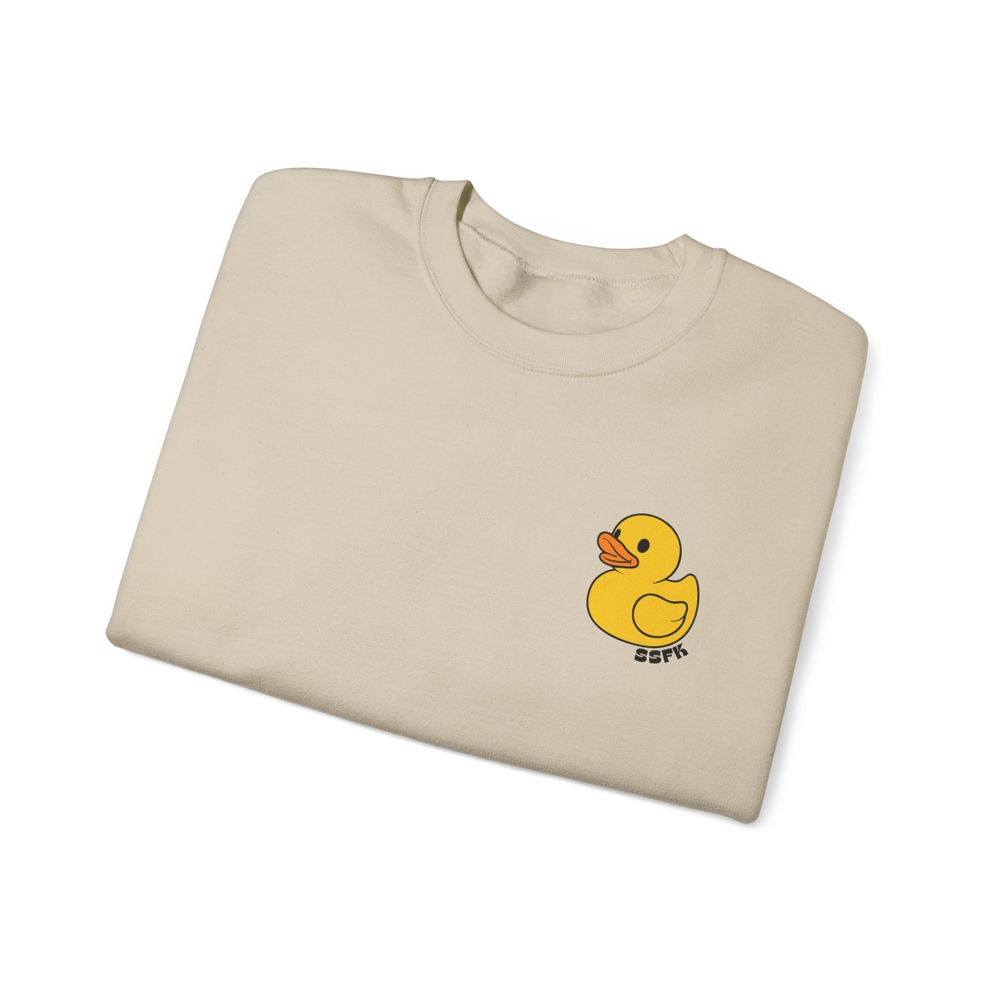 Unisex “Lucky Ducky” Crewneck Sweatshirt