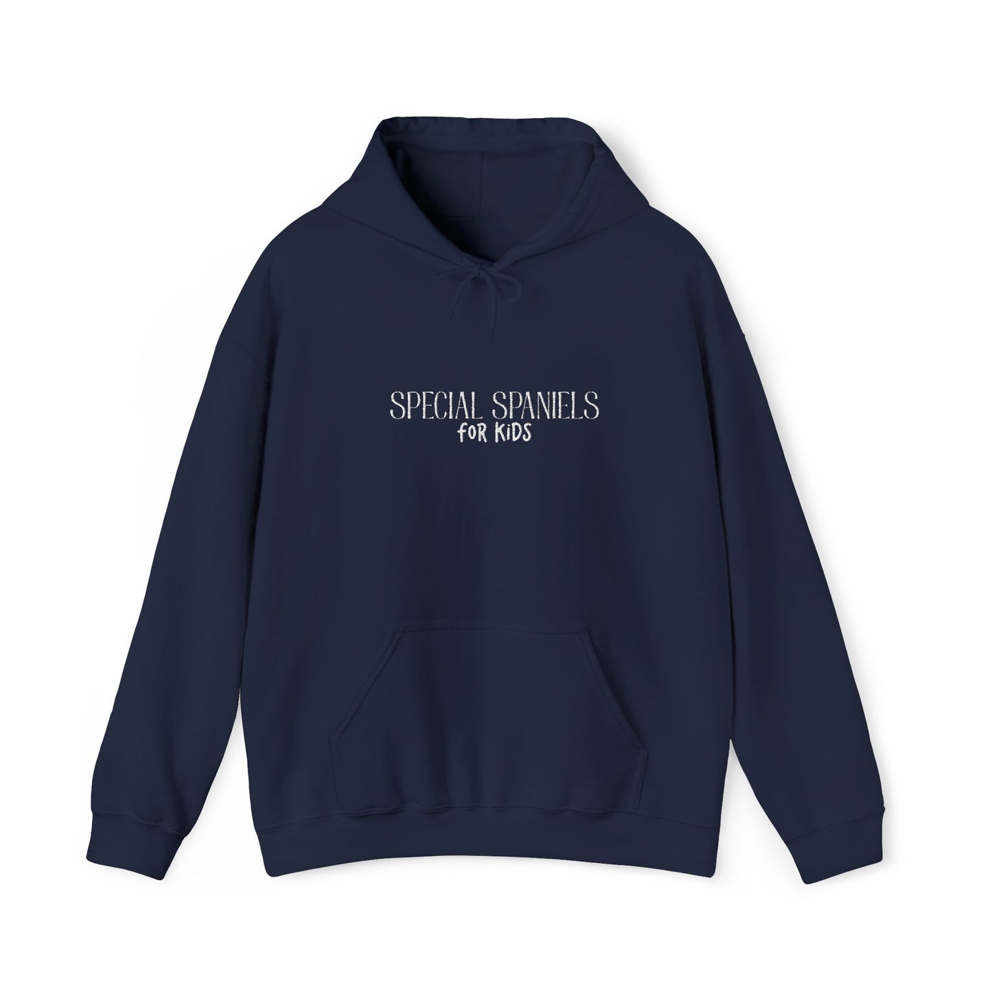 Hooded Sweatshirt (White Embroidery)