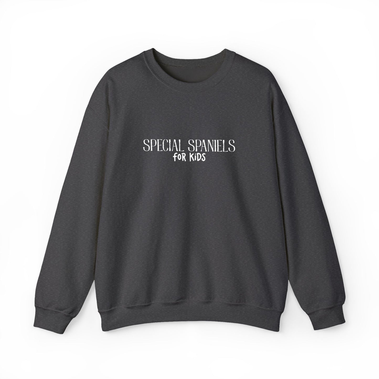 Unisex Crewneck Sweatshirt (White Embroidery)