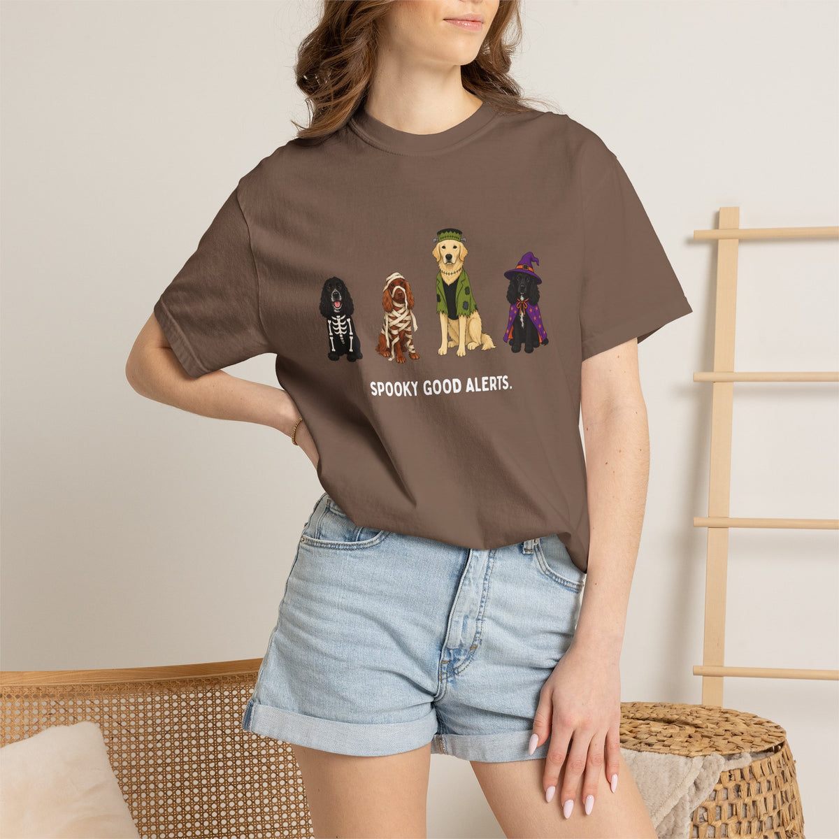 Unisex "Spooky Good Alerts" T-shirt