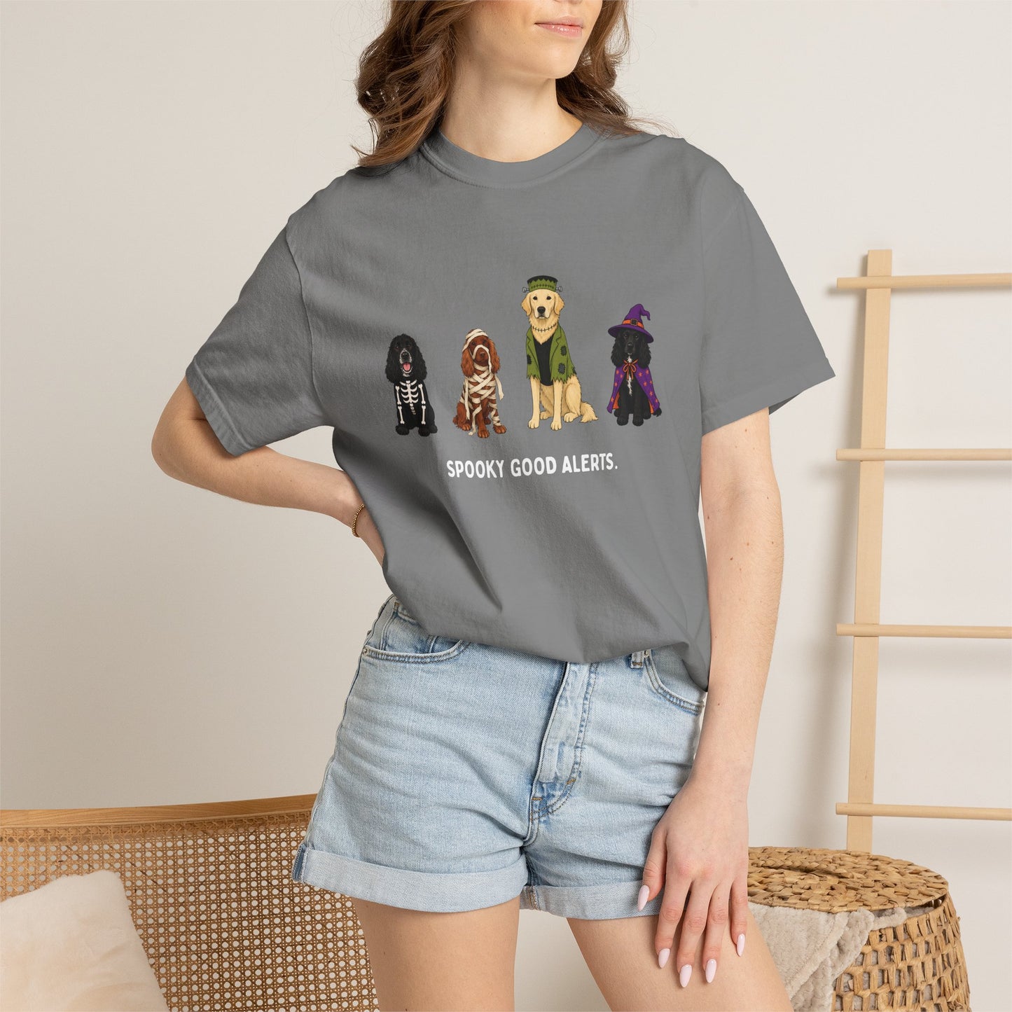 Unisex "Spooky Good Alerts" T-shirt