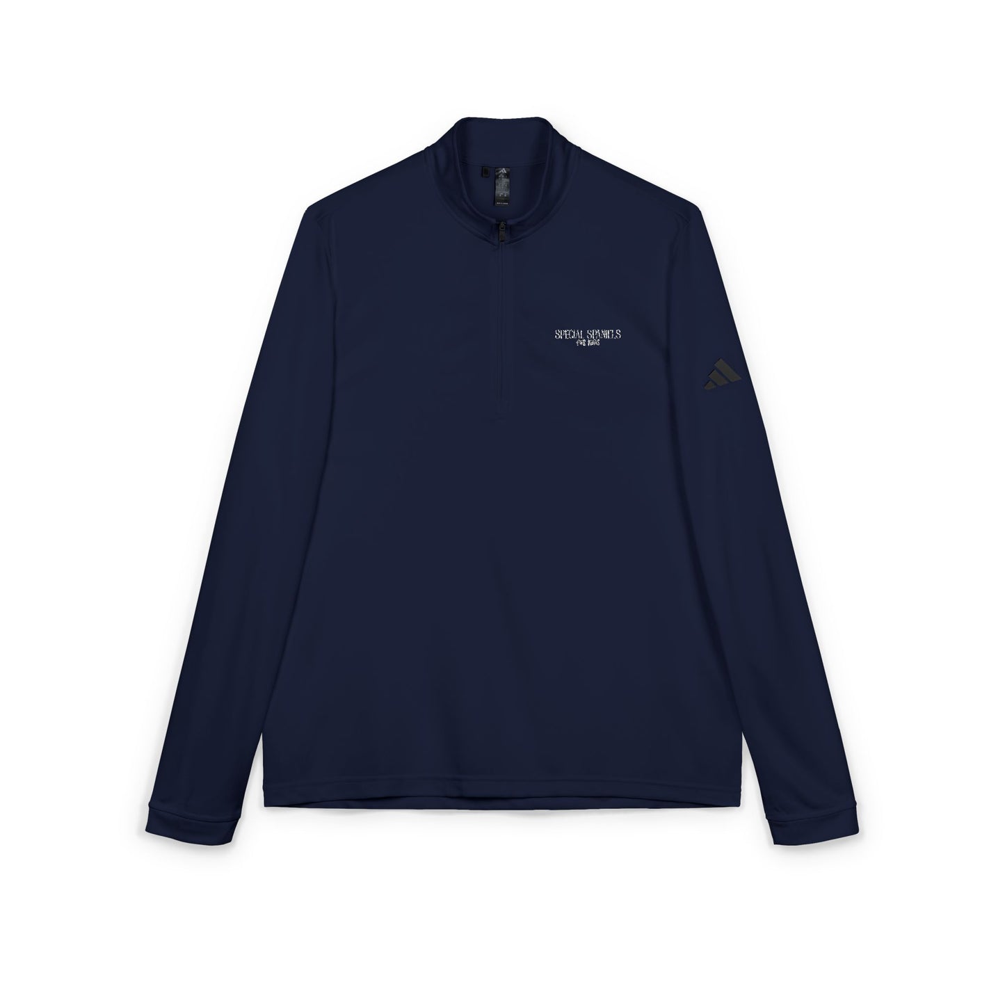 Adidas® Quarter-Zip Pullover (White Embroidery)