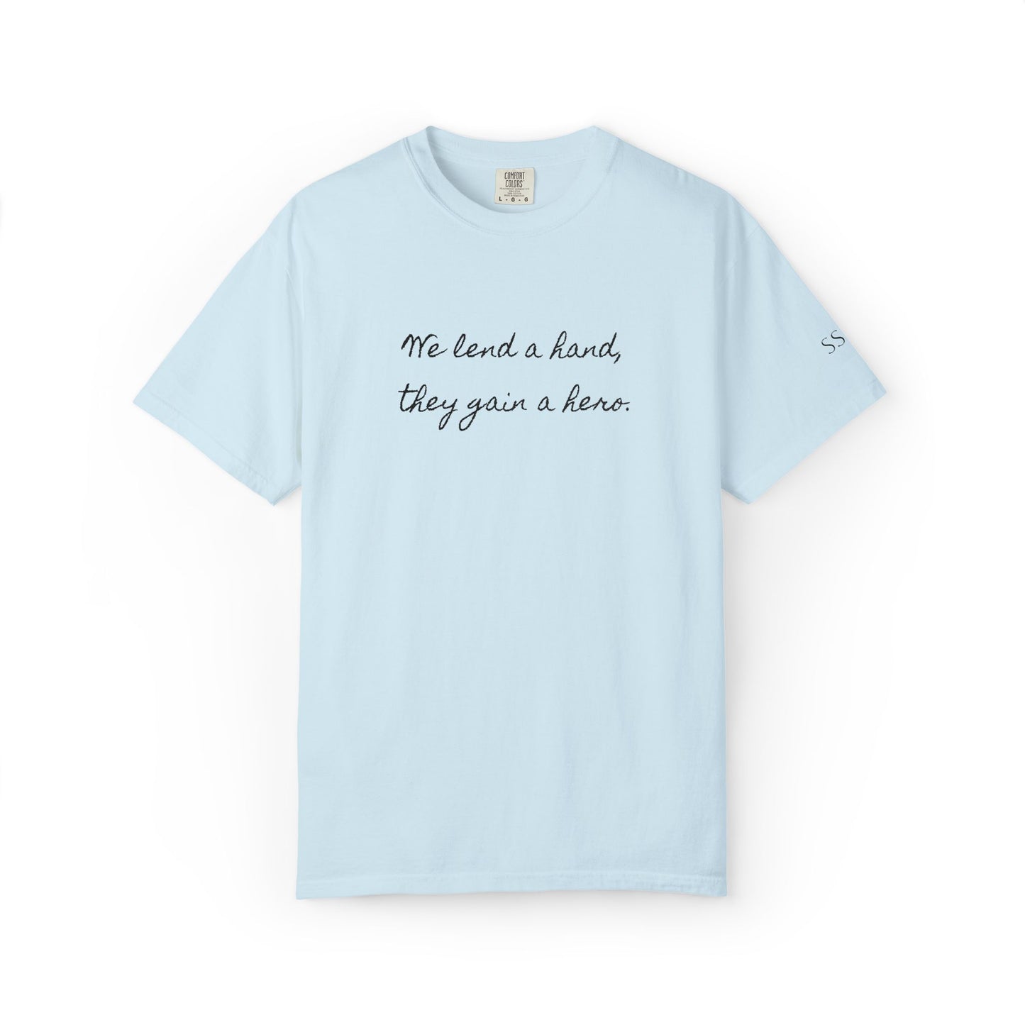 Unisex Comfort Colors T-Shirt (Black Embroidery)