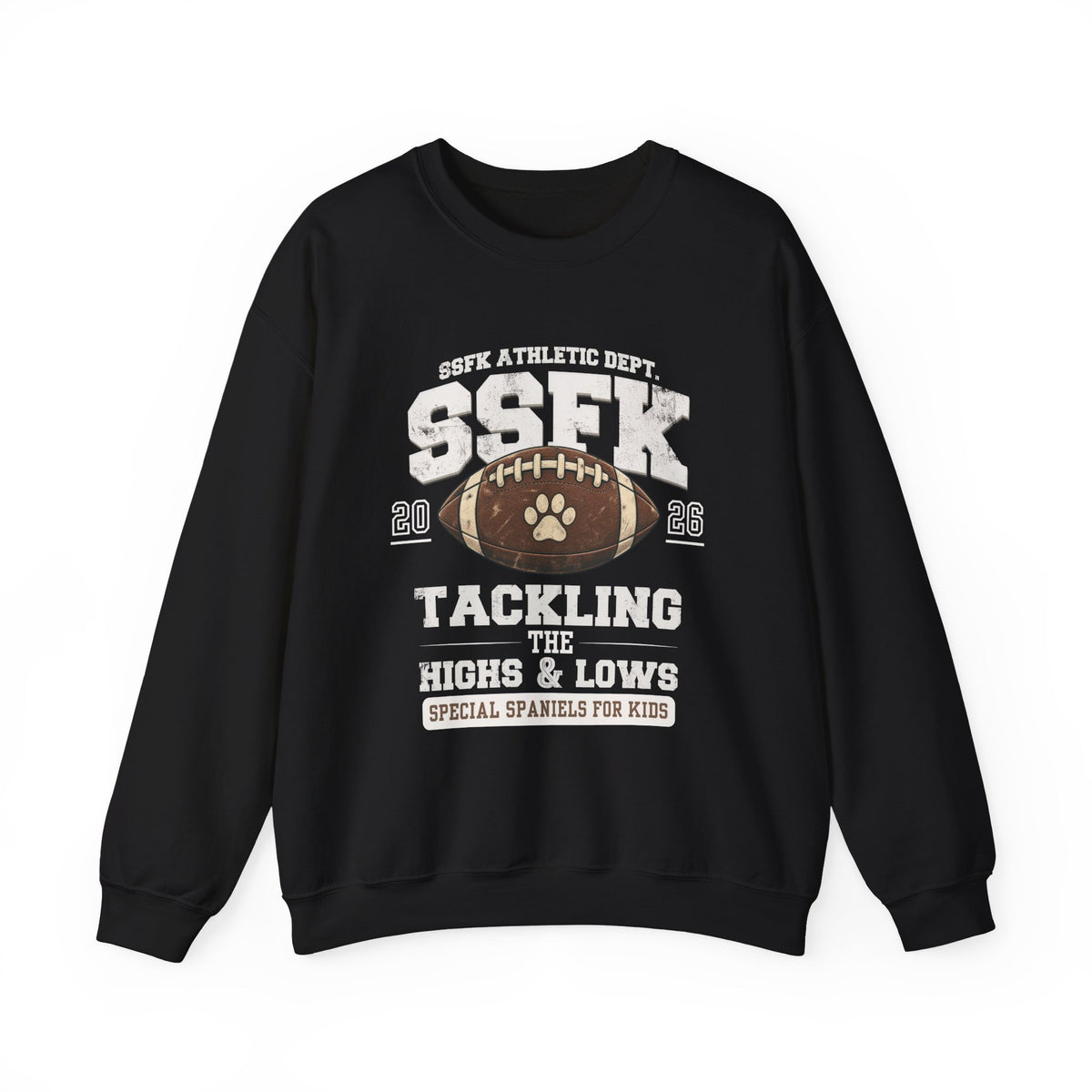 Unisex "Tackling Highs & Lows" Crewneck Sweatshirt