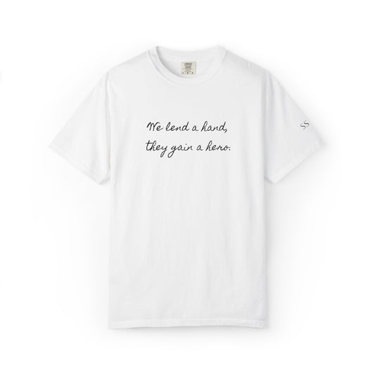 Unisex Comfort Colors T-Shirt (Black Embroidery)