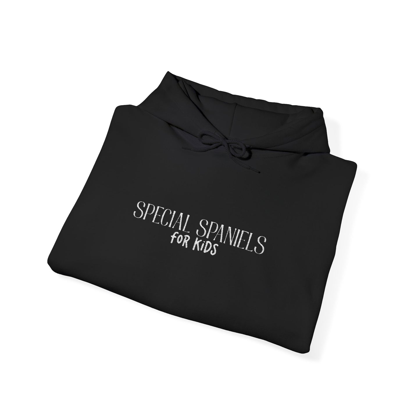 Hooded Sweatshirt (White Embroidery)