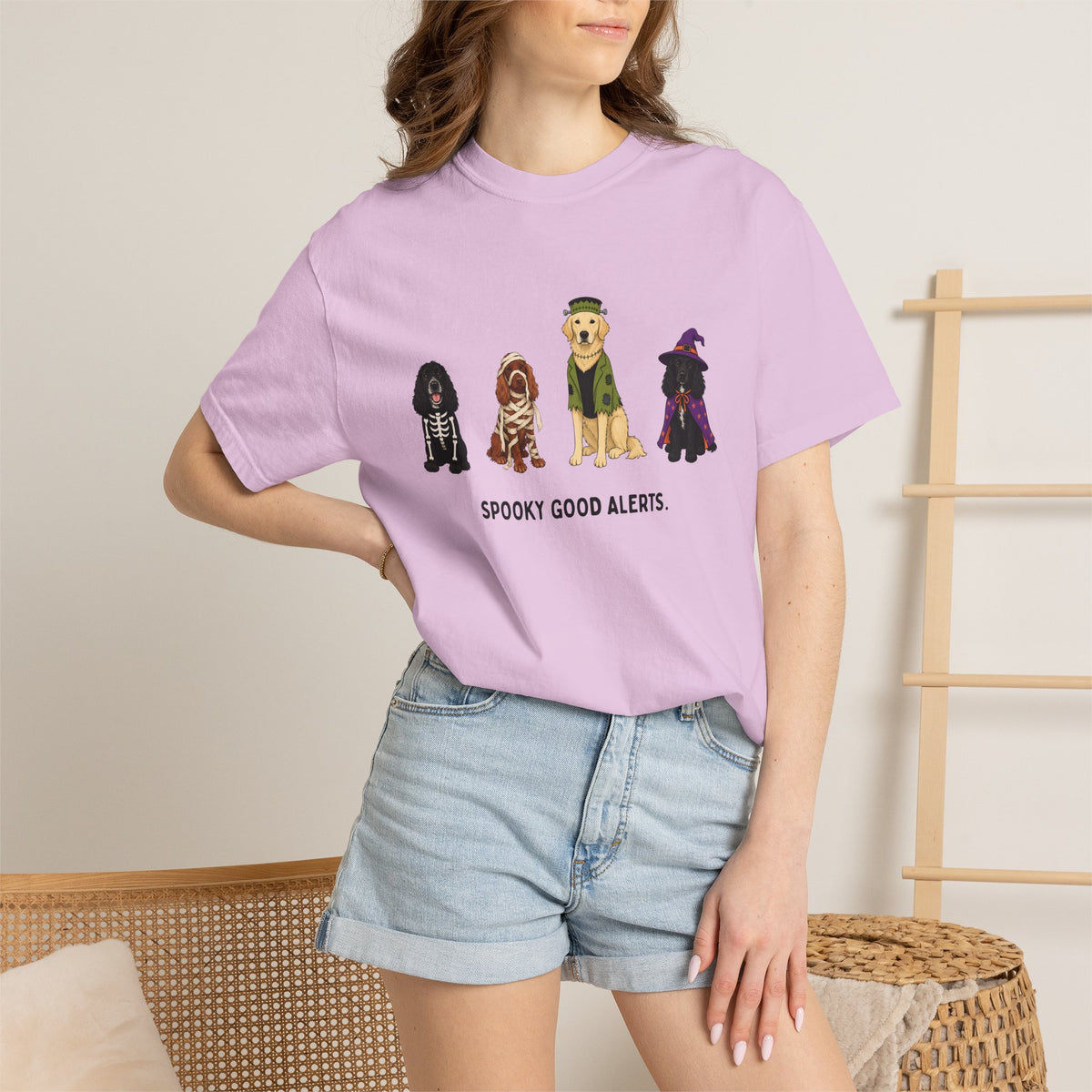 Unisex "Spooky Good Alerts" T-shirt