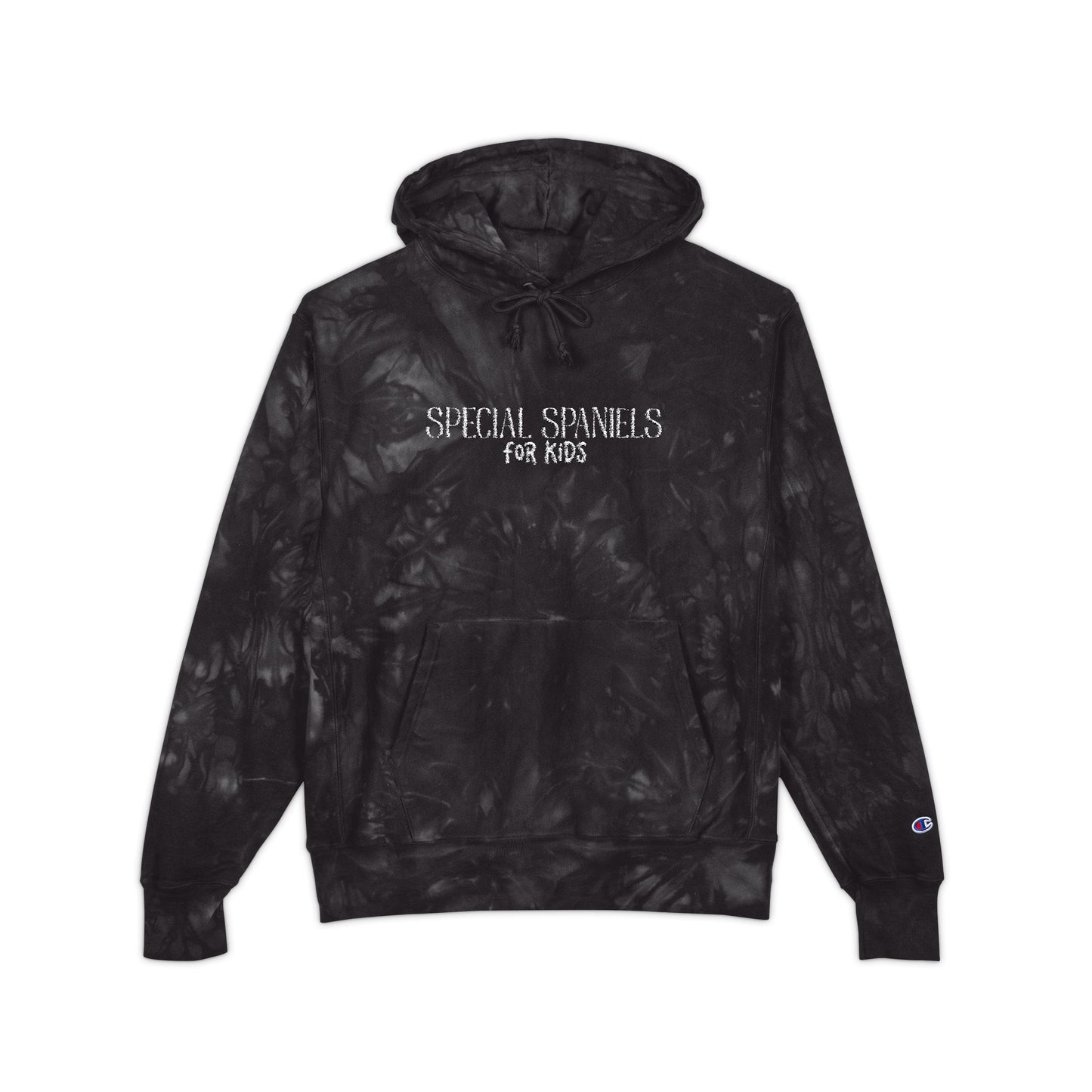 Champion Tie-Dye Hoodie (White Embroidery)