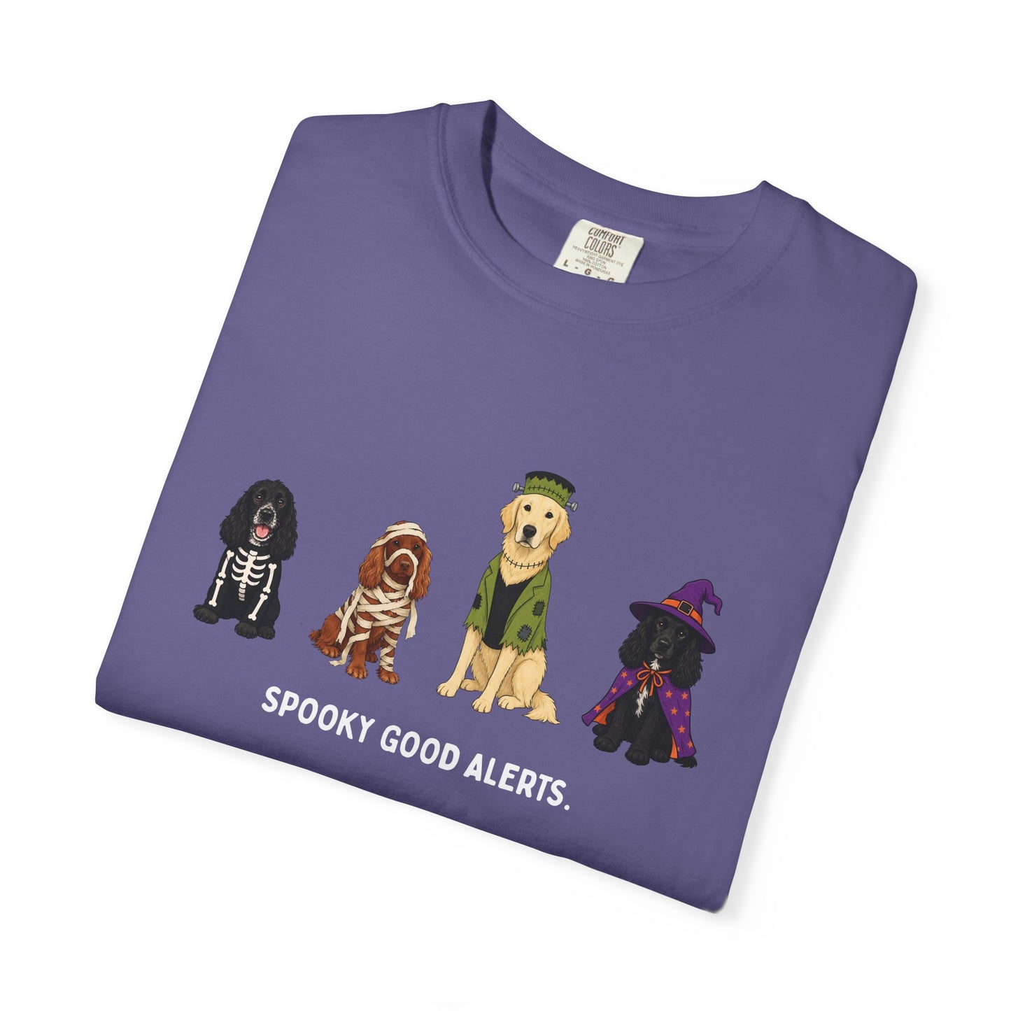Unisex "Spooky Good Alerts" T-shirt