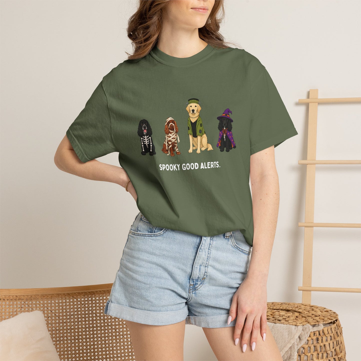 Unisex "Spooky Good Alerts" T-shirt